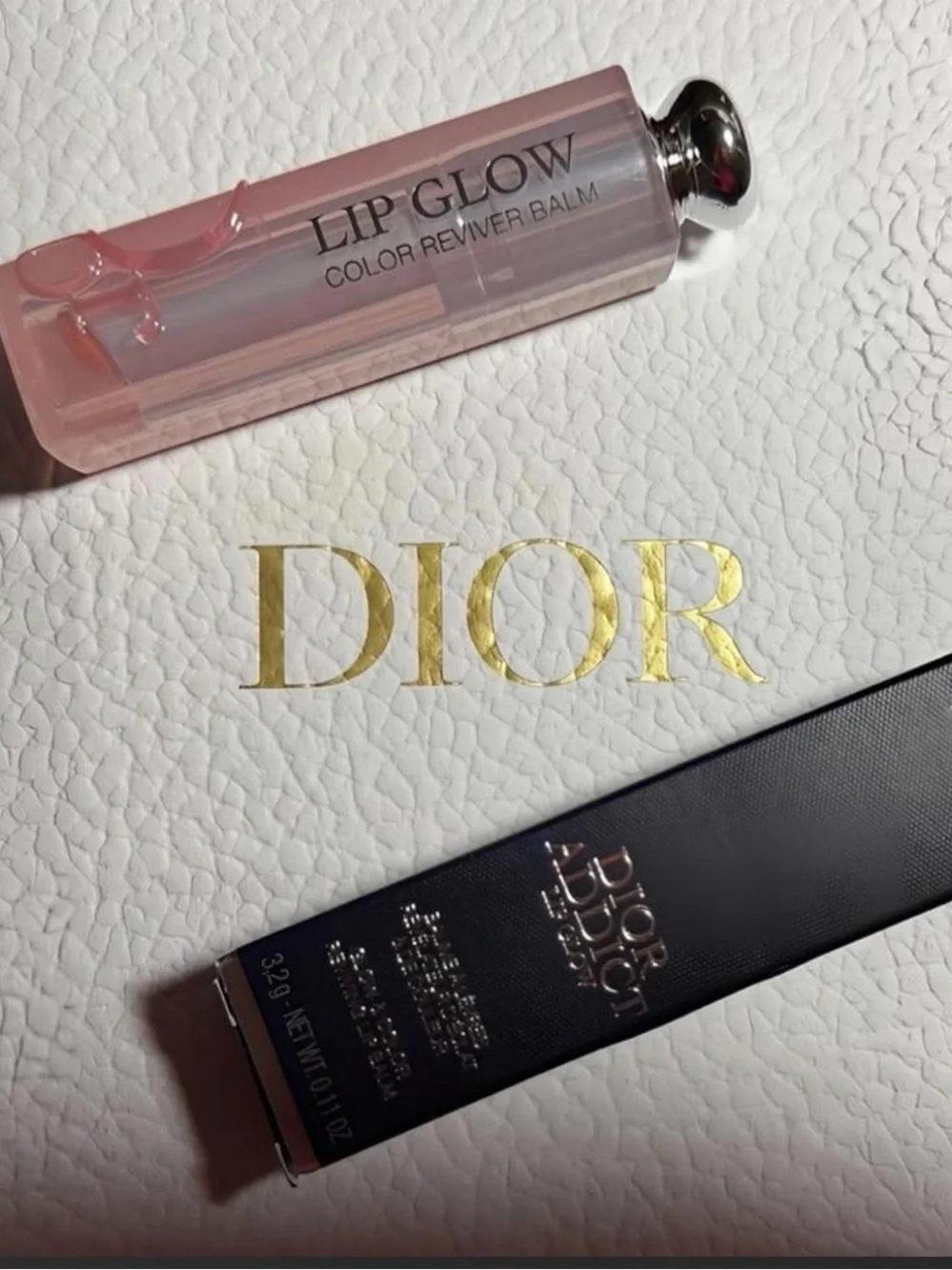 Dior Lip Glow Color Reviver Balm & Compact Highlighter Duo - Pink